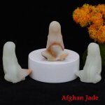 Statue de mini desse en cristal naturel pour la dcoration intrieure, sculpture de mditation, artisanat ...