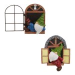 Statue de nains en 3d, ornement miniature de conte de fes, arbre de la faim, statue de jardin, pendentif ...