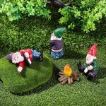 Statue de nain de jardin en liquidation, accessoires de jardin f��rique, figurines de collection d�coratives ...