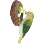Statue d'oiseau simule, figurines d'oiseaux en rsine, sculpture artistique, statue de jardin suspendue, ...