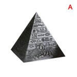 Statue de pyramide egyptienne en alliage flambant neuf, mod�le architecture mondiale, d�coration de bureau, ...