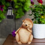 Statue solaire de jardin hérisson ornament outdoor, figurine d'animal de jardin avec lumière solaire, ... Statue solaire de jardin hérisson ornament outdoor, figurine d'animal de jardin avec lumière solaire, ...