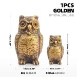 Statue de thtre raliste pour dcoration de jardin, pouvantail, faux oiseau, pouvantail, pelouse, ...