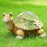 Statue de tortue de jardin, statue d'ornement de jardin, ornement de jardin en résine résistante aux ... Statue de tortue de jardin, statue d'ornement de jardin, ornement de jardin en résine résistante aux ...