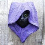 Statuette de chat sorcière noire pour halloween, chat mystérieux avec cape - décoration murale à suspendre ... Statuette de chat sorcière noire pour halloween, chat mystérieux avec cape - décoration murale à suspendre ...