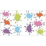 Sticker d?coratif autocollant, taches de peinture pour diy et personnalisation objets, x2, 15 cm x 18, ... Sticker d?coratif autocollant, taches de peinture pour diy et personnalisation objets, x2, 15 cm x 18, ...