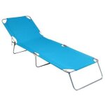 Stiliac - lit de bronzage en acier poker