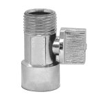 Stop douche laiton chromé mâle / femelle 21 mm Stop douche laiton chromé mâle / femelle 21 mm