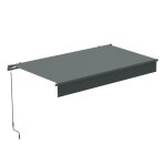 Store banne 3 x 2 m gris pisa