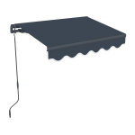 Store banne en aluminium  ombra 1  - 160 x 120 cm - gris