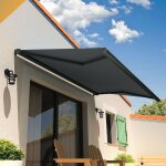 Store banne coffre cinabre 3, 00x2, 00 m (motorisé et interrupteur - gris anthracite - gris graphite) ... Store banne coffre cinabre 3, 00x2, 00 m (motorisé et interrupteur - gris anthracite - gris graphite) ...
