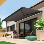 Store banne coffre hevoa 4, 00x3, 00 m (motorisé secours a télécommande - gris anthracite - gris graphite) ... Store banne coffre hevoa 4, 00x3, 00 m (motorisé secours a télécommande - gris anthracite - gris graphite) ...