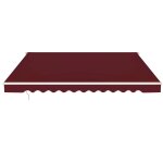 Store banne r�tractable 300 x 250 cm protection solaire angle ajustable 5 - 35 style contemporain en ...