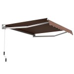 Store banne r�tractable balcon jardin 295 x 250 cm angle ajustable 40 - 100 utilisation facile en aluminium ...