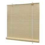 Store enrouleur bambou naturel 150 x 220 cm