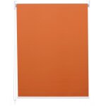 Store enrouleur de fentre occultant protection solaire store a tirage latral 60x160cm opaque orange ...