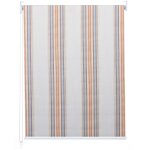 Store enrouleur de fentre occultant protection solaire store a tirage latral 80x230cm opaque gris marron ...