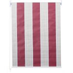 Store enrouleur de fenêtre occultant protection solaire store a tirage latéral 80x230cm opaque rouge ... Store enrouleur de fenêtre occultant protection solaire store a tirage latéral 80x230cm opaque rouge ...