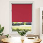 Store enrouleur occultant 100 x 175 cm rouge Store enrouleur occultant 100 x 175 cm rouge