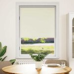 Store enrouleur occultant 120 x 175 cm crme