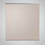 Store enrouleur occultant 120 x 230 cm beige
