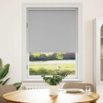 Store enrouleur occultant 80 x 175 cm gris