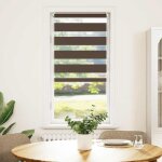 Store enrouleur tamisant 60 x 120 cm marron