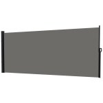 Store lat�ral brise - vue paravent r�tractable de jardin 4l x 1, 80h m alu. polyester anti - uv haute ...