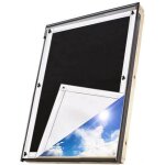 Store occultant sans perçage pour velux sk06 - 96x98cm, rideau occultant thermiques avec ventouse, protection ... Store occultant sans perçage pour velux sk06 - 96x98cm, rideau occultant thermiques avec ventouse, protection ...