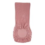 Stretch fox velours tissu salle a manger mariage cuisine maison chaise courte housses de si�ge, rose