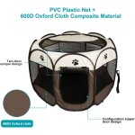 Style chien parc chiot enclos pour chiens chats lapins pliable utilisation  l'intrieur et  l'extrieur ...