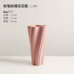 Style coren ins style lumiere luxe electroplaqu argent vase en cramique dcoration douce dcoration ...