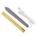Stylo  feuille chaude usb, stylo de gaufrage  chaud, outil de fabrication abs pour dessin et criture, ...