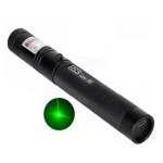 Stylo laser focalisable 532 nm, lampe torche multifonction pour presentations( feu vert)