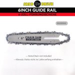 Subzonal - 1 pices 6 la plaque de guidage de chane de scie  chane convient  la chane de 6 mini ...