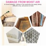 Subzonal - lot de 10 absorbeur d'humidité, sachet anti humidité, sacs anti humidité placard, sac de déshumidif ... Subzonal - lot de 10 absorbeur d'humidité, sachet anti humidité, sacs anti humidité placard, sac de déshumidif ...