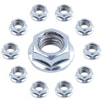 Subzonal - 10 pices ecrou de trononneuse pour husqvarna 346xp, 445, 450, 455, k1250, k1260, 51, 61, ...
