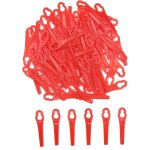 Subzonal - lot de 100 lames de débroussailleuse en plastique 83 mm, sans fil 83 mm, lames de coupe de ... Subzonal - lot de 100 lames de débroussailleuse en plastique 83 mm, sans fil 83 mm, lames de coupe de ...