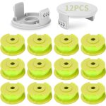 Subzonal - 12 pack bobine fil coupe bordure remplacements pour ryobi one + , 2mm & 3. 4m bobine, ligne ...