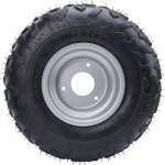 Subzonal - 145 / 70 6 pneus 145x70 6 pneus 6 pouces roues jante pneu 3 boulons go kart pneu pour atv ...