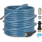 Subzonal - 15m tuyau dboucheur canalisation pour krcher k2 k3 k4 k5 k6 k7, kit furet professional ...