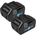 Subzonal - 18v 5000mah batterie de remplacement pour outil lectrique pour hitachi 339782 bsl1830c 330139 ...