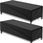 Subzonal - lot de 2 housses de protection pour chaise longue de jardin - imperm�ables, coupe - vent, ...