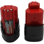 Subzonal - 2 - pack remplacement outil lectrique batterie 12v 1. 5ah li - ion pour mil perceuse sans ...