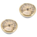 Subzonal - 2 pi�ces barom�tre � cadran portable ext�rieur jauge de temp�rature suspendue thermom�tre ...