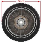 Subzonal - 2 pièces roue arrière de tondeuse à gazon de 8 pouces avec engrenage pour honda 42710 - ve2 ... Subzonal - 2 pièces roue arrière de tondeuse à gazon de 8 pouces avec engrenage pour honda 42710 - ve2 ...