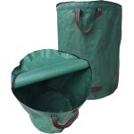 Subzonal - 2x120l sac  dchets verts de jardin avec couvercle, rsistant, indchirable, rutilisable, ...