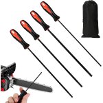 Subzonal - 4 pcs lime chaine tronconneuse, lime aiguille ppecision, limes affutage chaine de tronconneuse, ...