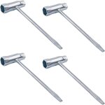 Subzonal - 4 pi�ces cl� � tron�onneuse avec tournevis, cl� � bougie 13 / 19 mm, cl� combin�e pour tron�onneuse ...