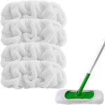 Subzonal - lot de 4 tampons de rechange réutilisables en microfibre compatibles avec swiffer sweeper ... Subzonal - lot de 4 tampons de rechange réutilisables en microfibre compatibles avec swiffer sweeper ...